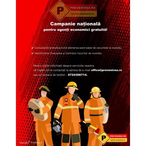 Consultanta in domeniul apararii impotriva incendiilor gratuita